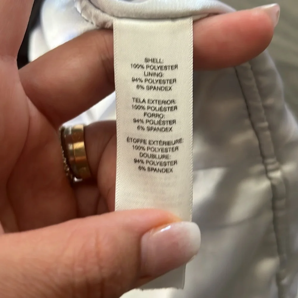 Black and white skirt Mesh Stripe Black Pencil - Picture 10 of 13